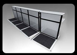 Counters/Barriers in Plain Mesh Colour